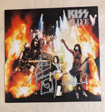 KISS PAUL STANLEY and ACE FREHLEY Signed ALIVE MILLENNIUM CONCERT LP