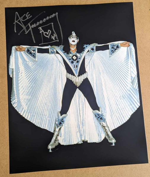 KISS ACE FREHLEY Signed 16 x 20 DYNASTY ERA POSTER