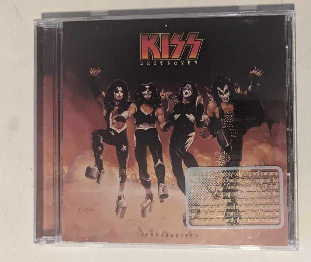 KISS DESTROYER RESURRECTED CD PROMO 2012 Promotional CD – KISS Haven