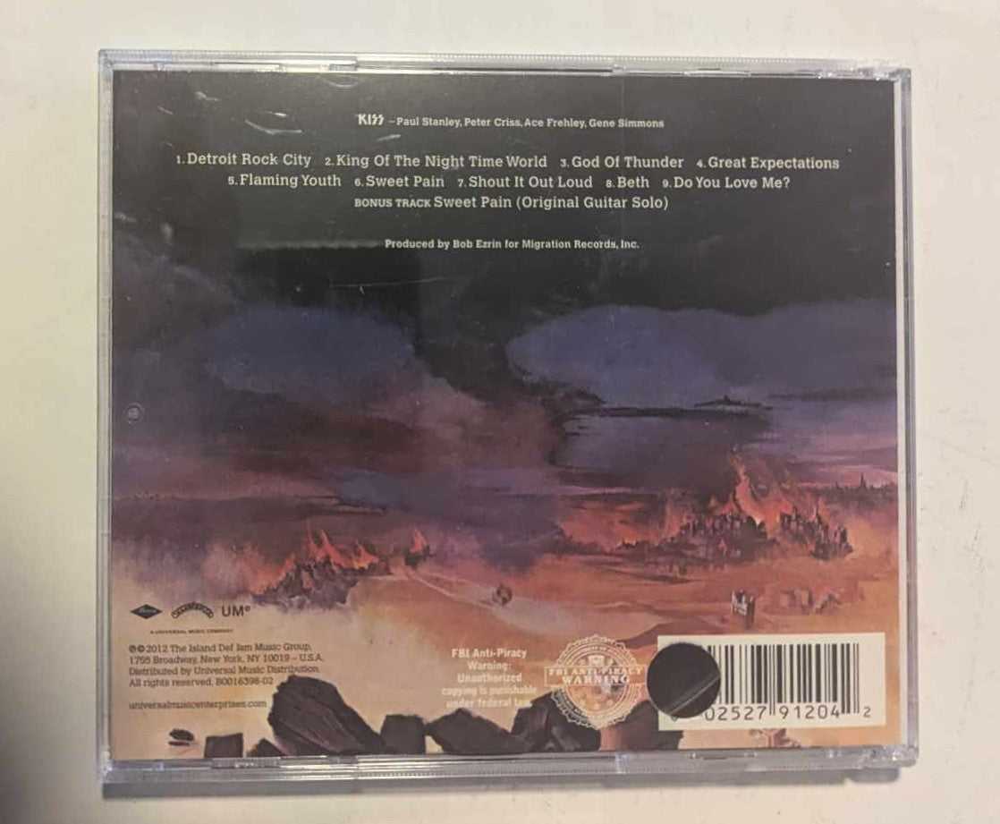 KISS DESTROYER RESURRECTED CD PROMO 2012 Promotional CD – KISS Haven