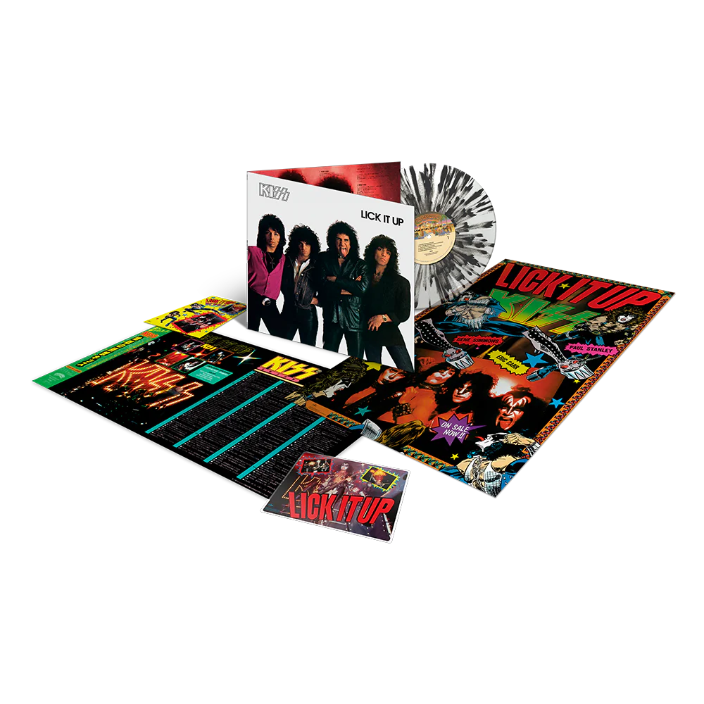 KISSONLINE KISS LICK IT UP LIMITED KOL EX JAPAN EDITION 1LP Signed KISSONLINE KISS LICK IT UP LIMITED KOL EX JAPAN EDITION 1LP Signed
