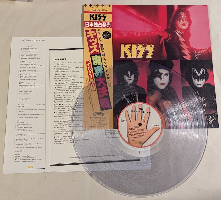 KISS Ace Frehley 直筆サイン パンフレット 半券 ステッカー KISS Autograph Decals - Paul Stanley, Gene Simmons, Ace