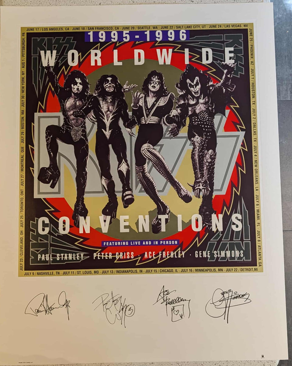 KISS 40TH ANNIVERSARY TOURパンフレット サイン入り KISS 40TH