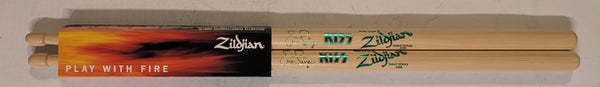 Eric Singer Monster Tour 2013 Drumsticks set of 2 Green Print