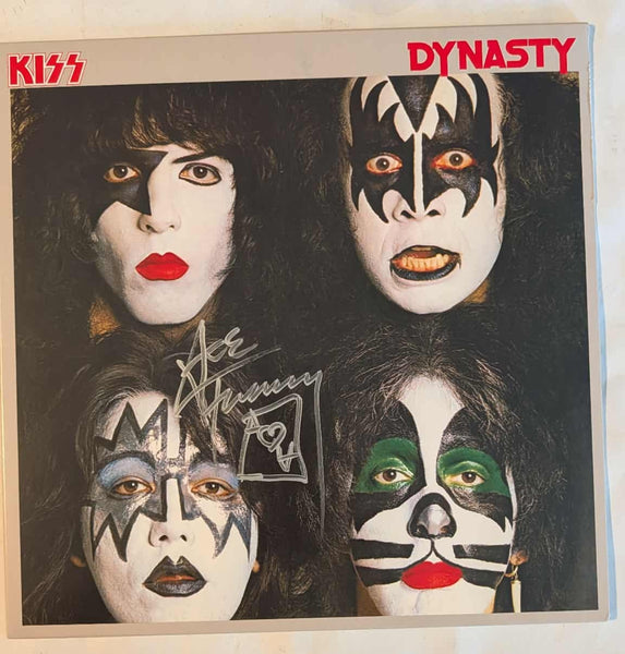 KISS ACE FREHLEY Signed DYNASTY  LP SCRATCH & DENT