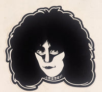 ERIC CARR The Fox 8" Vinyl Decal KISS #1