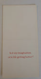 KISS PAUL STANLEY  Unused Holiday Card from 70s VINTAGE