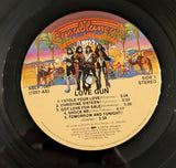 KISS PAUL STANLEY signed KISS LOVE GUN LP COMPLETE Original 70s Pressing Paul Stanley Owned