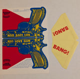 KISS PAUL STANLEY signed KISS LOVE GUN LP COMPLETE Original 70s Pressing Paul Stanley Owned