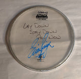 8-16-2012 CONCORD Eric Singer Stage-used signed drum heads KISS