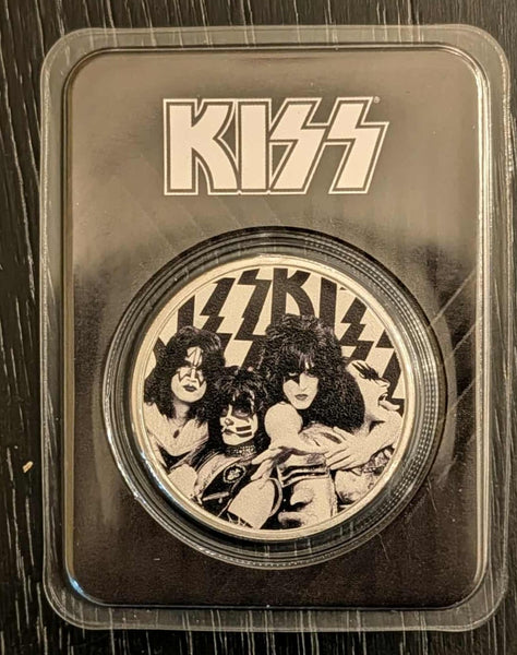 KISS MONSTER ERA 1oz .999 Silver Coins SEALED NEW