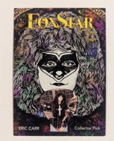 ERIC CARR  Guitar Pick on a Trading Card KISS