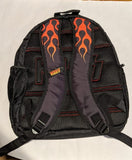 KISS Gene Simmons Paul Stanley black flame BACKPACK NEW SEALED