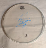 8-16-2012 CONCORD Eric Singer Stage-used signed drum heads KISS