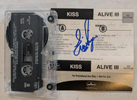 KISS Eric Singer Owned & Signed ALIVE III Promo Cassette  Personal Collection