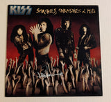 KISS PAUL STANLEY signed SMASHES THRASHES & HITS LP Paul Stanley Owned Scratch & Dent