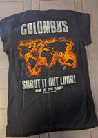 KISS Eric Singer Owned 2019 COLUMBUS KISS END OF THE ROAD  T-SHIRT New Unused  Personal Collection Small
