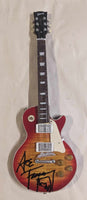 KISS ACE FREHLEY signed AXE HEAVEN Miniature LES PAUL GUITAR Autograph