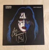 KISS ACE FREHLEY Signed SOLO LP Signed in Silver