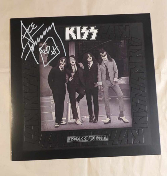 KISS ACE FREHLEY Signed DRESSED TO KILL LP