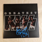 ACE FREHLEY signed GREATEST KISS LP KISSOnline Exclusive colored vinyl