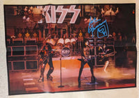 KISS ACE FREHLEY Signed 16 x 24 Paul Lynde Show Poster from DESTROYER 45th Box Set