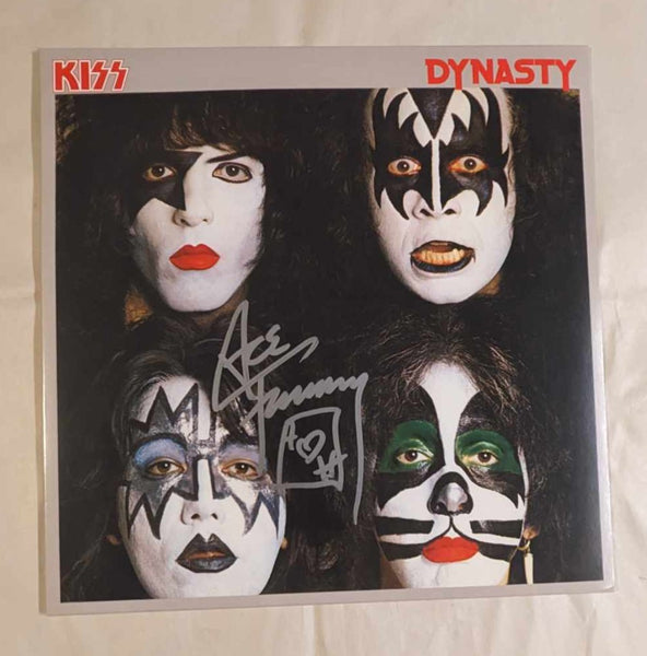 KISS ACE FREHLEY Signed DYNASTY  LP