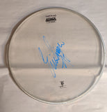 8-3-2012 HOUSTON/WOODLANDS  Eric Singer Stage-used signed drum heads KISS