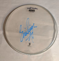 7-21-2012 VIRGINIA BEACH Eric Singer Stage-used signed drum heads KISS