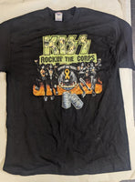 KISS Eric Singer Owned  ROCKIN THE CORPS 4-1-2005 T-SHIRT New Unused  Personal Collection L or XXL