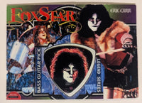 ERIC CARR  BASS Guitar Pick on a Trading Card KISS