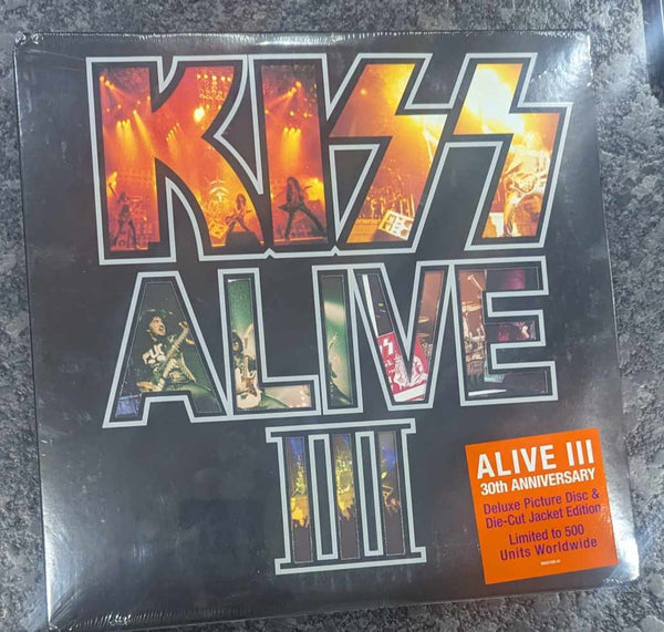 KISS ALIVE III Picture Disc KISSOnline Ex NEW Scratch & Dent NEW SEALED