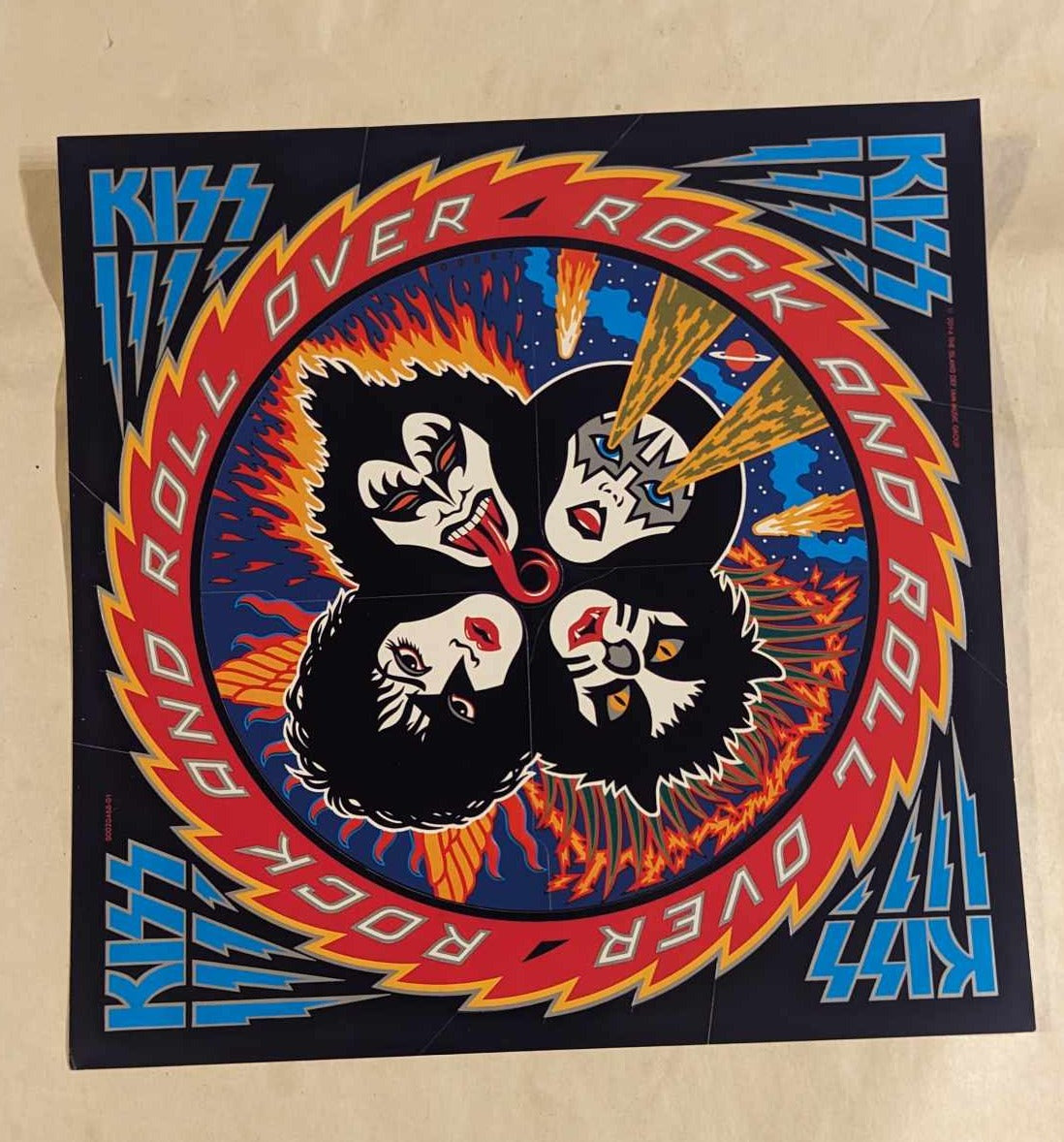 ROCK AND ROLL OVER LP – KISS Haven