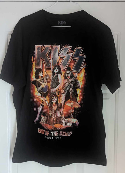 KISS END OF THE ROAD  T-shirt KIDS 11-12 2023 Dates