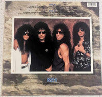KISS HOT IN THE SHADE PROMO LP vinyl signed by PAUL STANLEY Promotional Copy