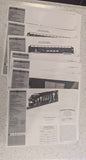 KISS Bradford Exchange Rock n Roll Express Illuminated Electric Train 10 Cars Total Sample w Paperwork