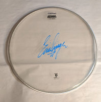 9-23-2012 HARTFORD Eric Singer Stage-used signed drum heads KISS