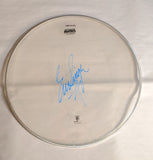 8-3-2012 HOUSTON/WOODLANDS  Eric Singer Stage-used signed drum heads KISS