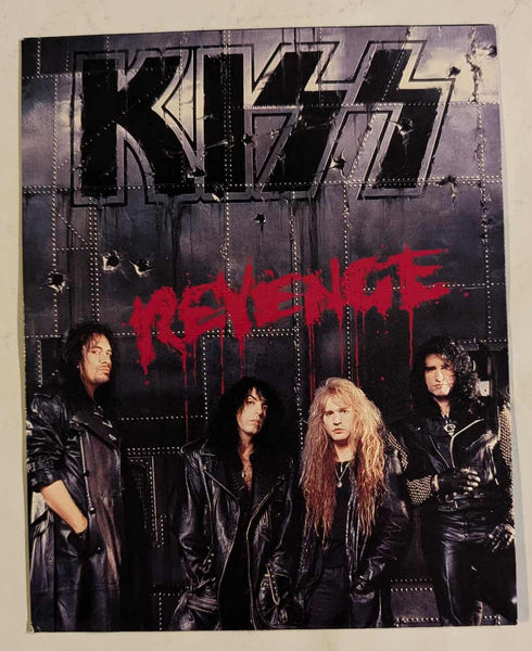 KISS Eric Singer Owned REVENGE COUNTER TOP STANDUP  Promotional Promo Item Standee Display