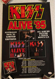 KISS Eric Singer Personally Owned 1995 AUSTRALIA KISS CONVENTION Promo Promotional  Poster 2-sided