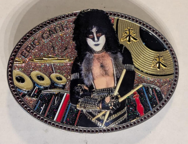ERIC CARR CREATURES Belt Buckle KISS