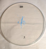 8-16-2012 CONCORD Eric Singer Stage-used signed drum heads KISS