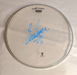 7-21-2012 VIRGINIA BEACH Eric Singer Stage-used signed drum heads KISS