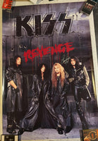 KISS Eric Singer Personally Owned  REVENGE Promo Promotional Signed Poster