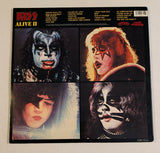KISS PAUL STANLEY ALIVE II  signed  LP Original 80s Pressing Paul Stanley Owned