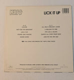 KISS PAUL STANLEY signed LICK IT UP LP Original  Pressing Paul Stanley Owned