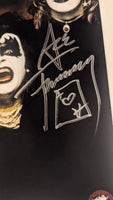 PAUL STANLEY and ACE FREHLEY signed KISS Debut 1st LP Scratch And Dent