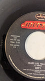 KISS PAUL STANLEY signed TEARS ARE FALLING PROMO 45