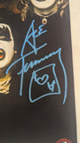 KISS ACE FREHLEY Signed DEBUT 1st  LP Autograph BLUE SIGNATURE