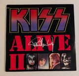 KISS PAUL STANLEY ALIVE II  signed  LP Original 80s Pressing Paul Stanley Owned